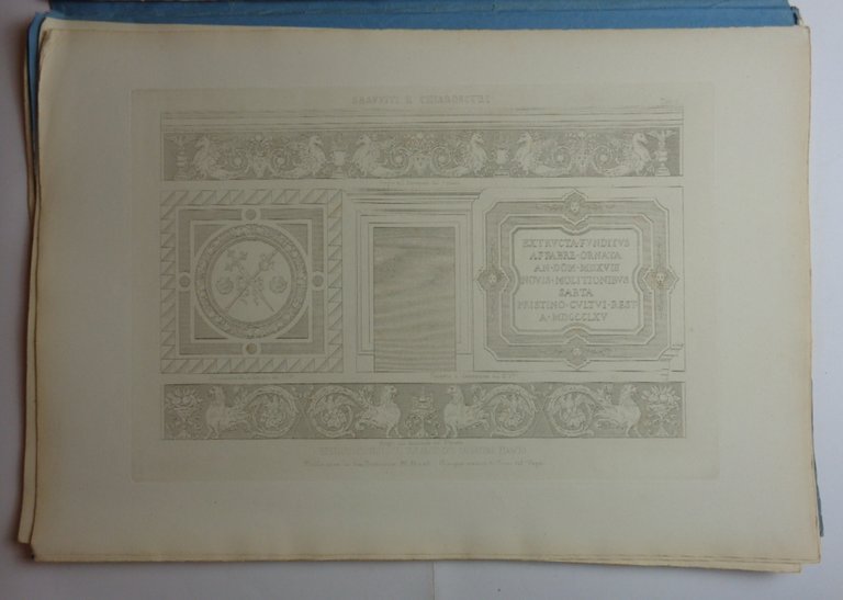 L'arte della decorazione italiana. I GRAFFITI E I CHIAROSCURI.