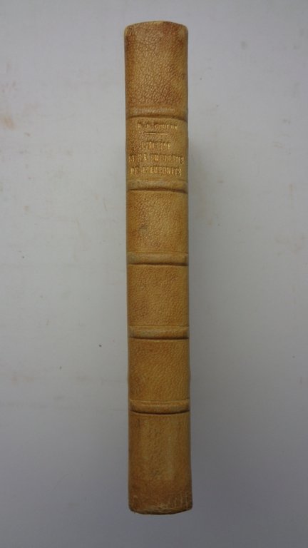 L'ÈGLISE ET LE PROBLÈME DE L'AUTORITÉ