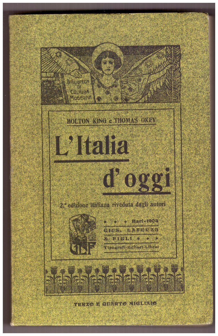 L'ITALIA D'OGGI.