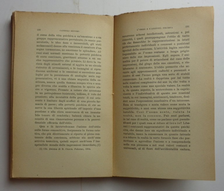 L'OBLIO. Saggio sull'attività selettiva della coscienza. | Immagine Gallery 8