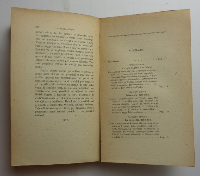 L'OBLIO. Saggio sull'attività selettiva della coscienza. | Immagine Gallery 9