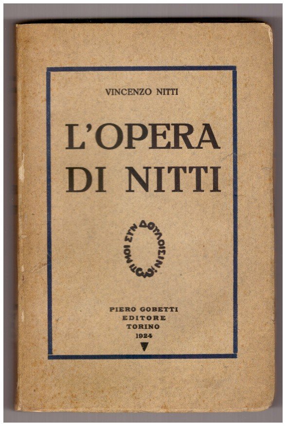 L'OPERA DI NITTI.