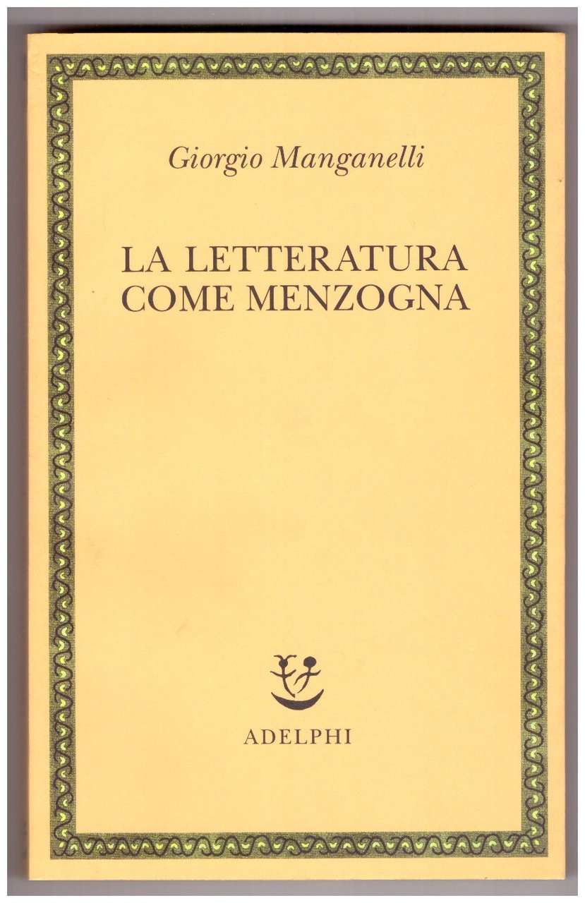 La letteratura come menzogna | Immagine principale