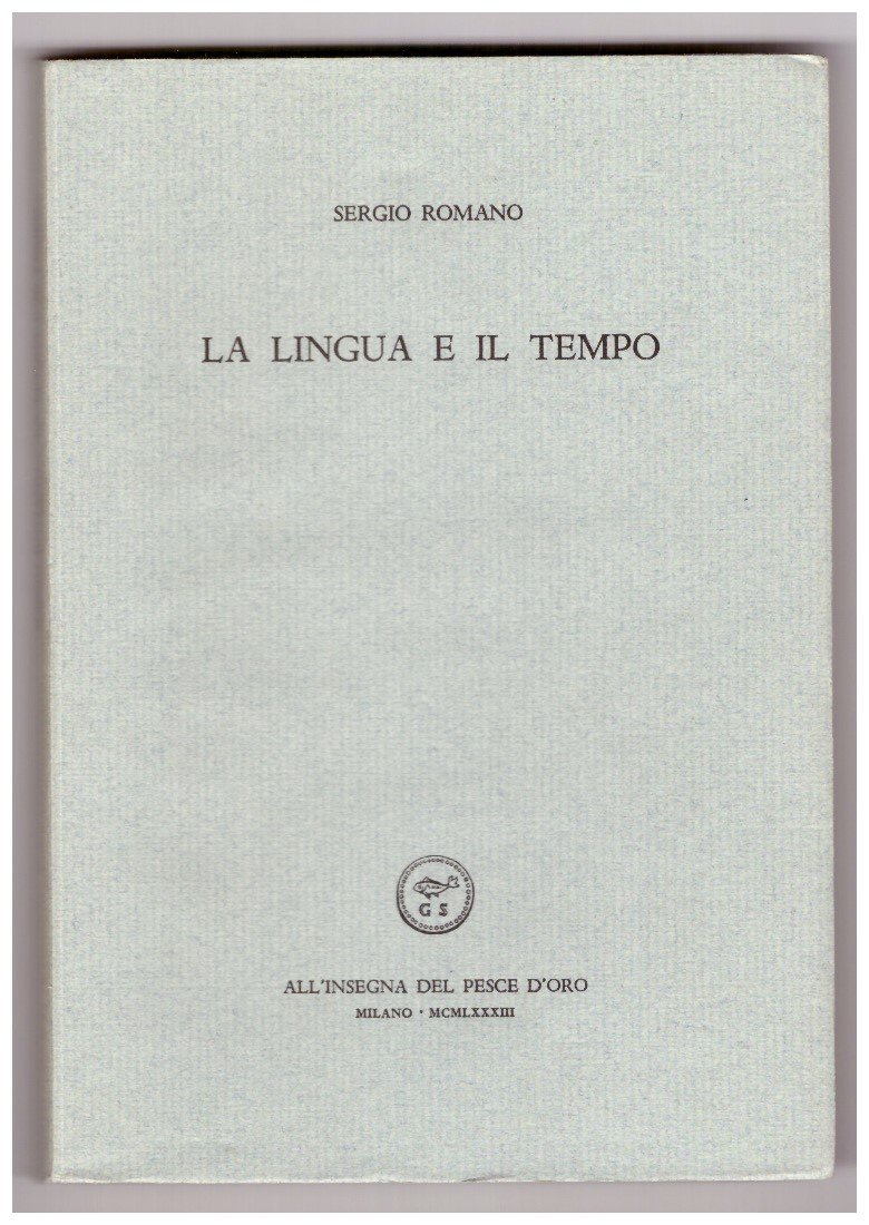 La lingua e il tempo