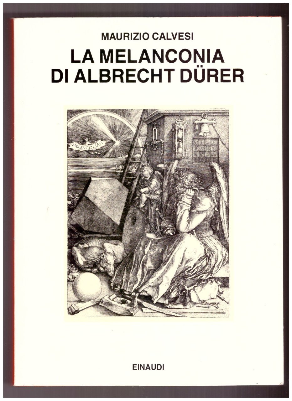 LA MELANCONIA DI DÜRER. (Invio autografo a Scalfari)
