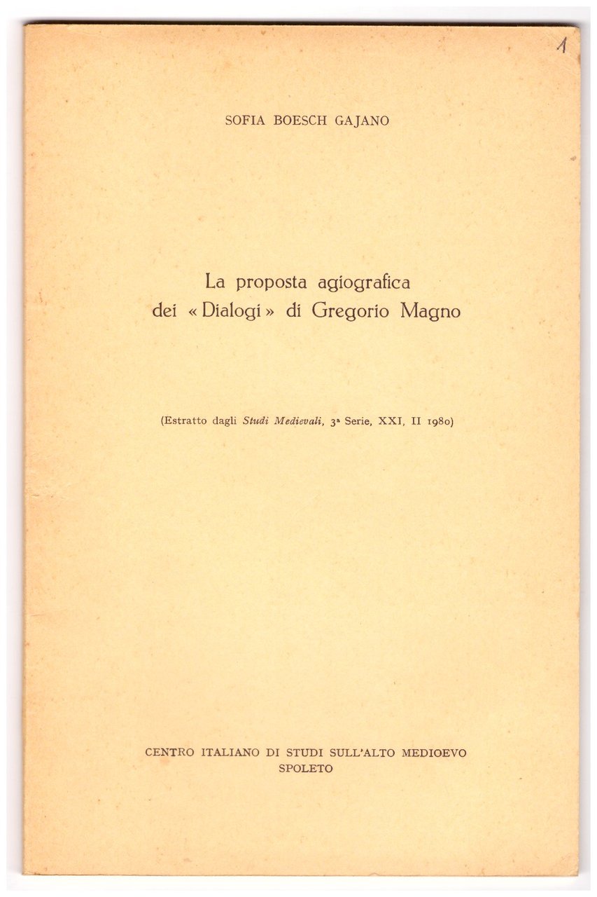 La proposta agiografica dei "Dialoghi" di Gregorio Magno | Immagine principale