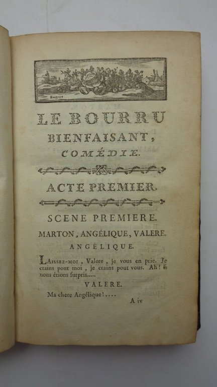 LE BOURRU BIENFAISANT. Comédie en trois actes et en prose …