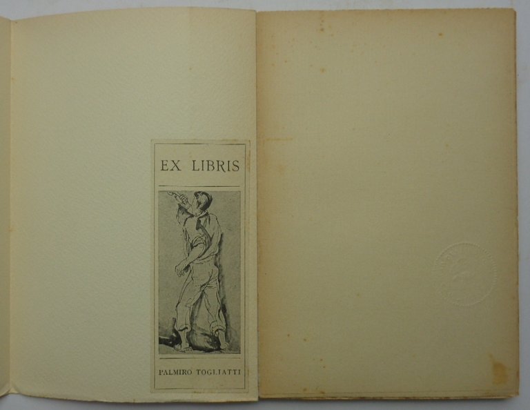 LE DOMENICHE DI NAPOLI. (Ex libris di Togliatti)