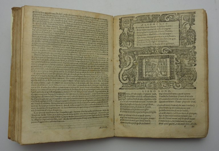 LE METAMORFOSI DI OVIDIO ridotte da Gio. Andrea dall'Anguillara in …