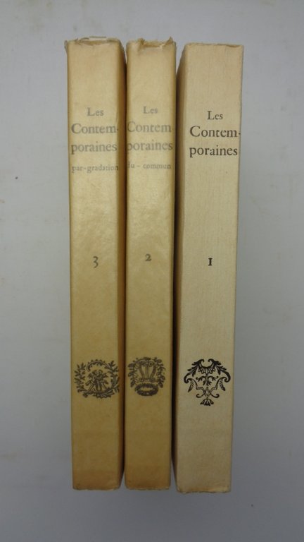 LES CONTEMPORAINES. 1. Avantures des plus jolies Femmes de l'age …