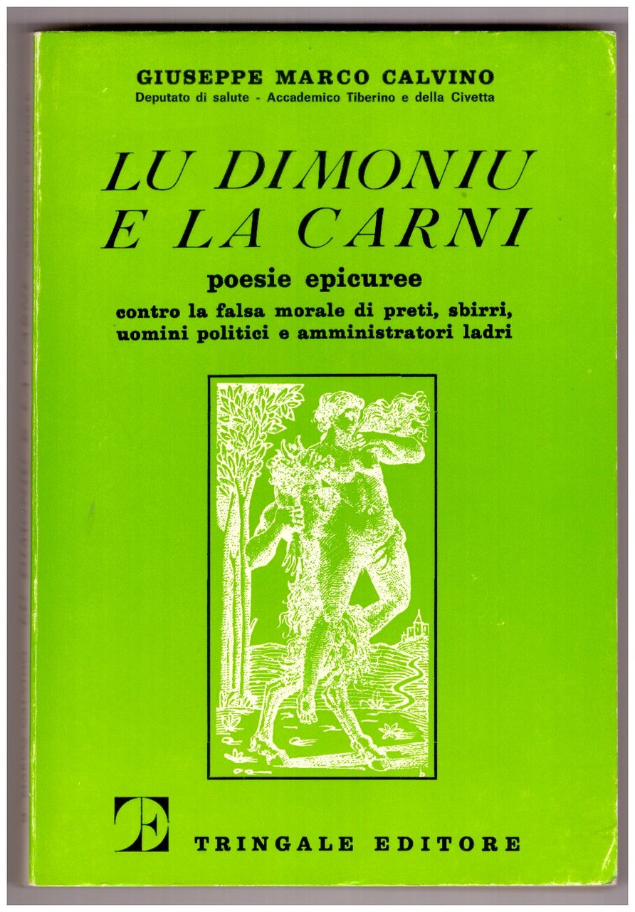 LU DIMONIU E LA CARNI. Poesie epicuree contro la falsa …