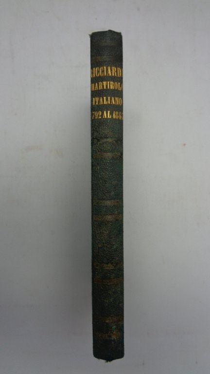 MARTIROLOGIO ITALIANO DAL 1792 AL 1847. | Immagine Gallery 3