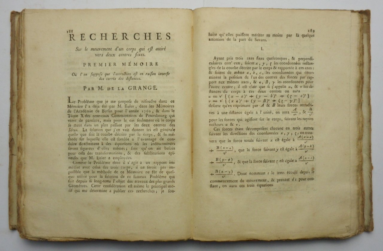 MELANGES DE PHILOSOPHIE ET DE MATHEMATIQUE DE LA SOCIETE' ROYALE …