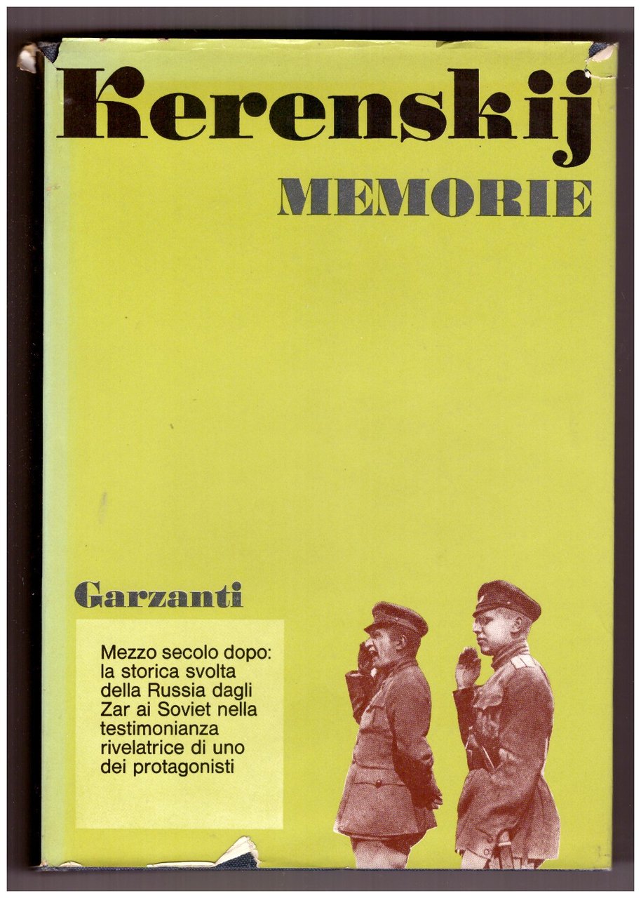 MEMORIE. La Russia alla svolta della storia.
