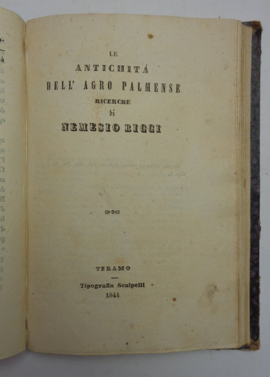 MISCELLANEA DI 18 OPUSCOLI SU TERAMO. | Immagine principale