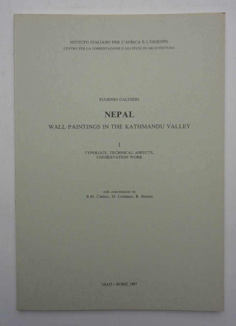 Nepal. Wall Paintings in the Kathmandu Valley. I. Typology, Technical …
