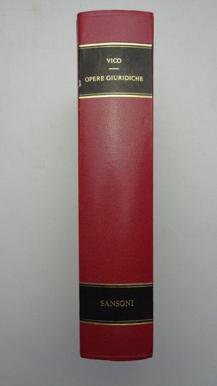 OPERE GIURIDICHE. Il diritto universale.