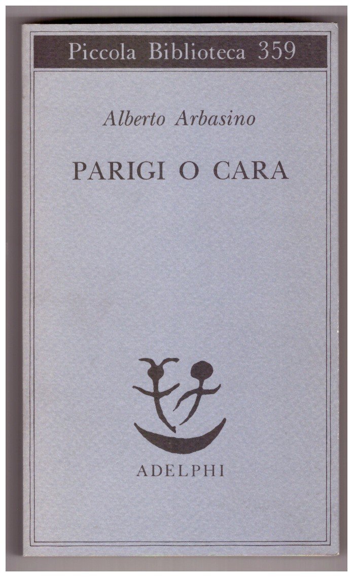 PARIGI O CARA. (Invio autografo a Eugenio Scalfari)