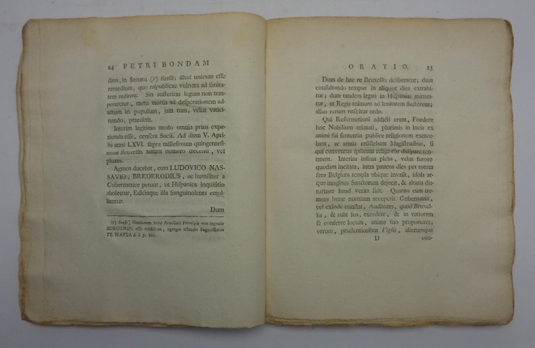 PETRI BONDAM ORATIO SECULARIS DE FOEDERE TRAJECTINO. | Immagine Gallery 2