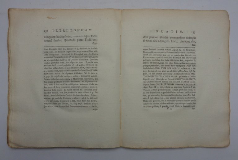PETRI BONDAM ORATIO SECULARIS DE FOEDERE TRAJECTINO. | Immagine Gallery 3