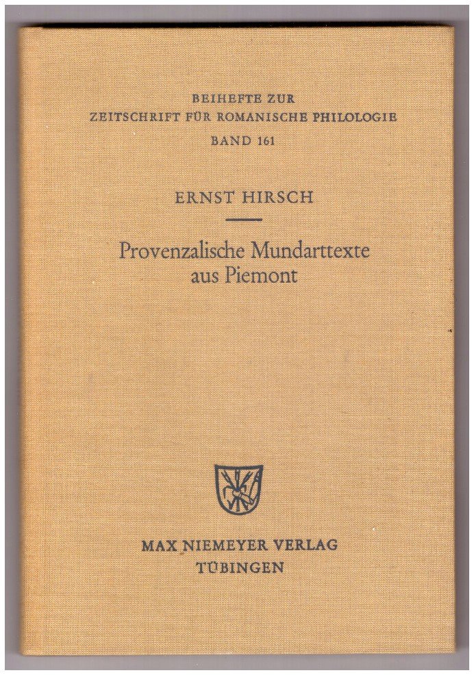 PROVENZALISCHE MUNDARTTEXTE AUS PIEMONT. | Immagine principale