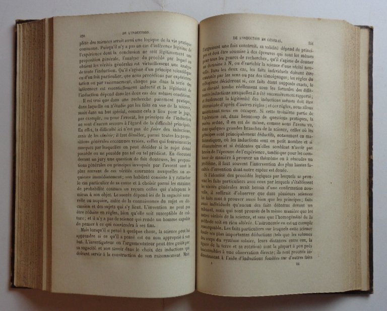 SYSTEME DE LOGIQUE DEDUCTIVE ET INDUCTIVE. Exposé des principes de …