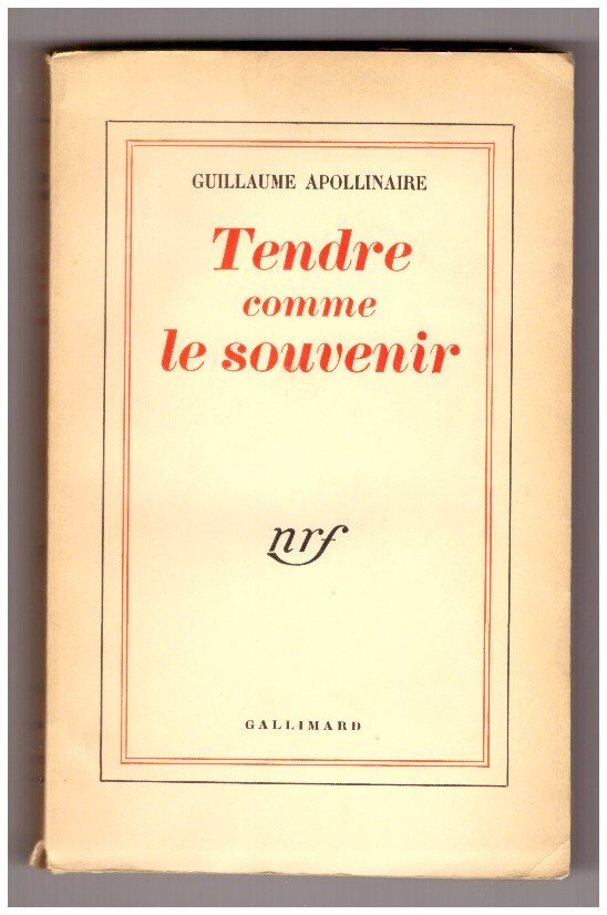 TENDRE COMME LE SOUVENIR.