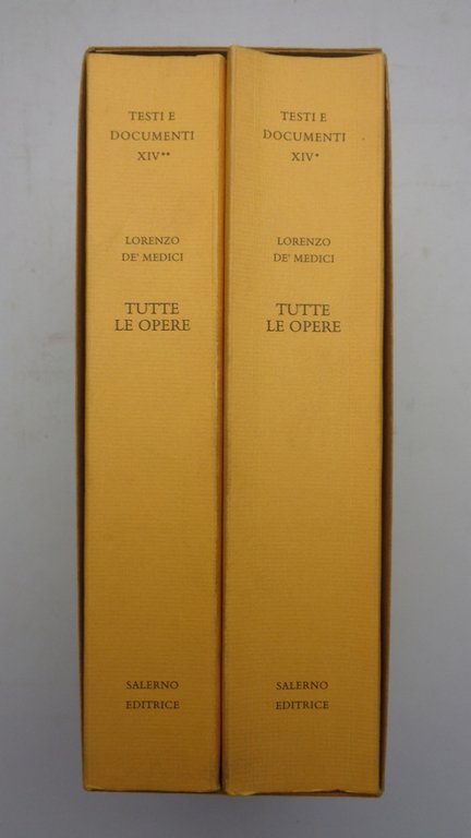 TUTTE LE OPERE (2 voll).