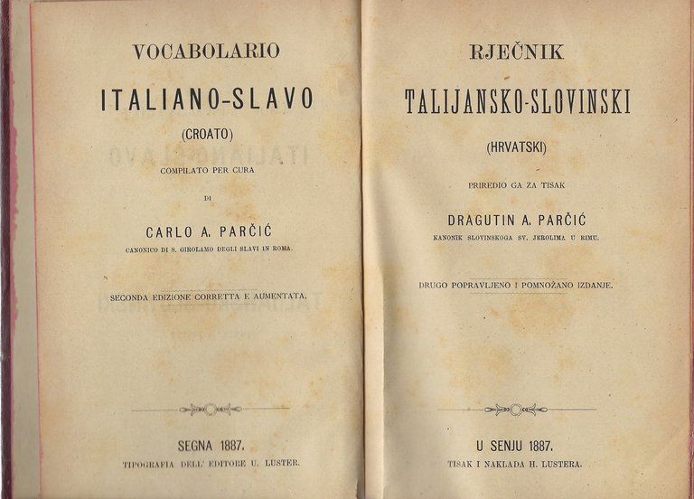Vocabolario Italiano-Croato