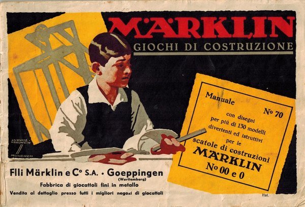 Marklin. Giochi di costruzione