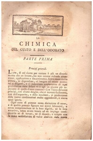 La chimica del gusto e dell'odorato ossia l'arte di comporre …