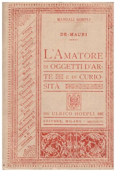 L'amatore di oggetti d'arte e di curiosità