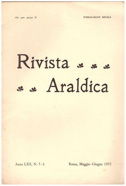 Rivista Araldica