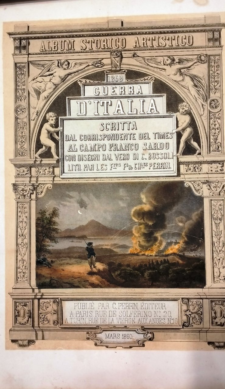 Album storico artistico. 1859 Guerra d'Italia.