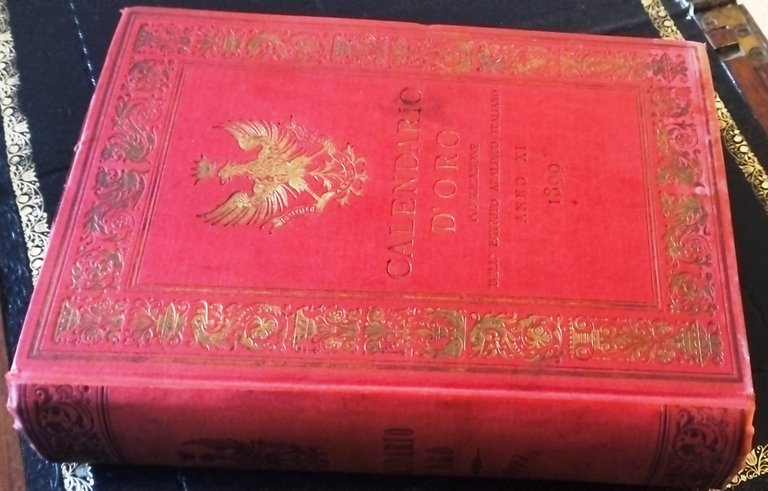 Calendario d'Oro anno XI-1899