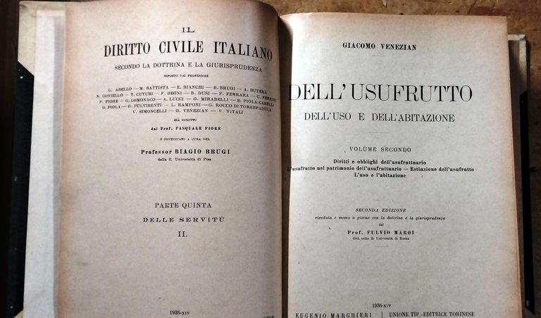 Dell'usufrutto dell'uso e dell'abitazione