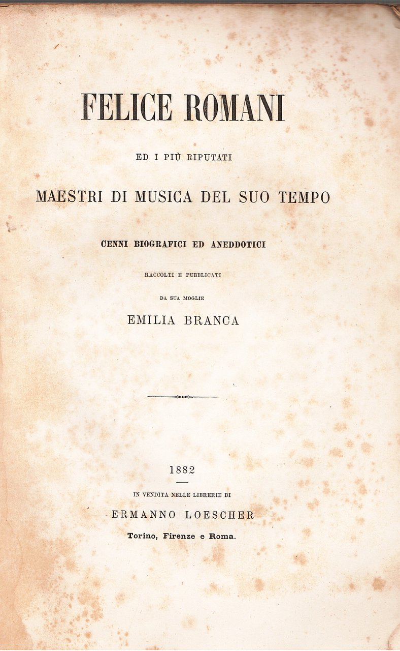 Felice Romani ed i più riputati maestri di musica del … | Immagine principale