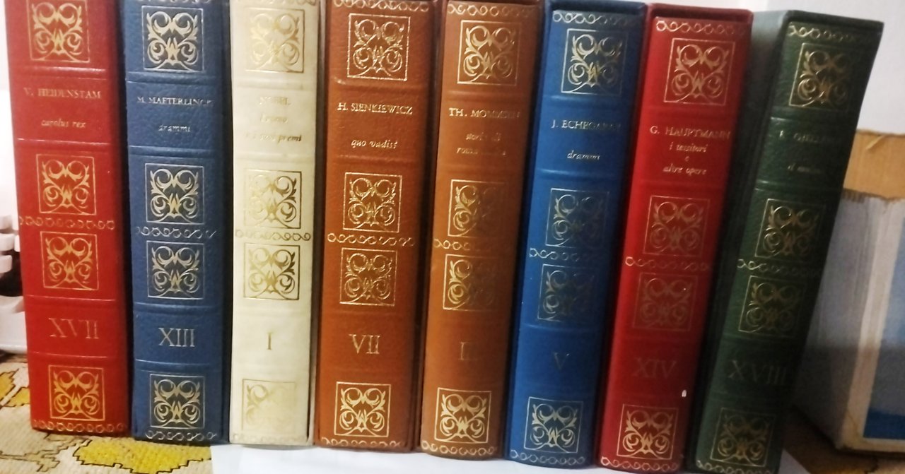 I premi Nobel per la letteratura