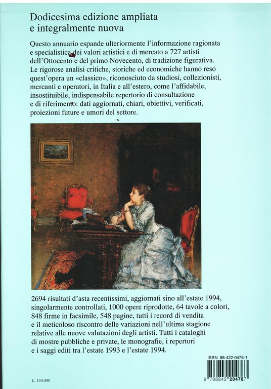 Il valore dei dipinti dell'ottocento e del primo novecento