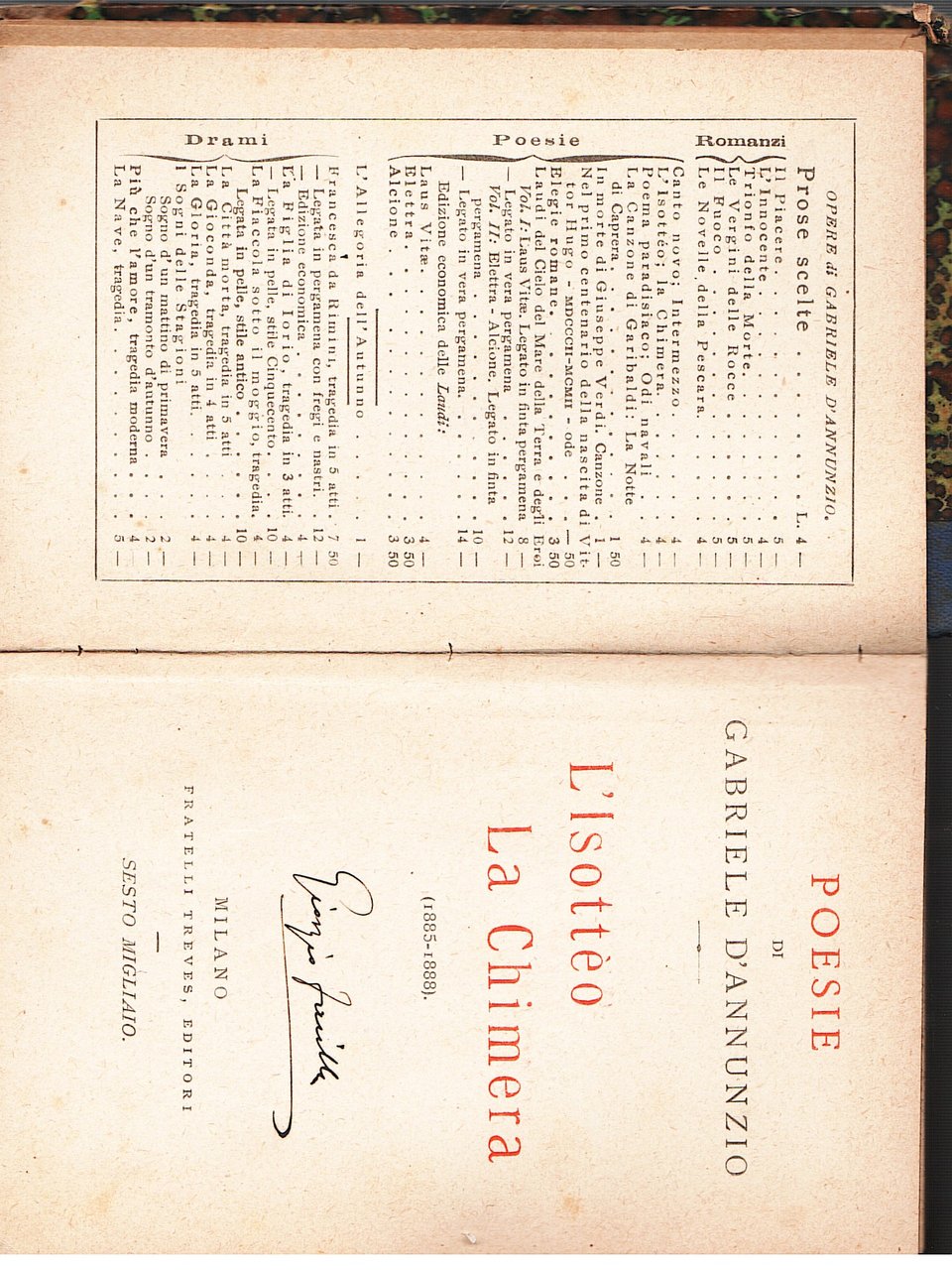 L'Isottèo la Chimera