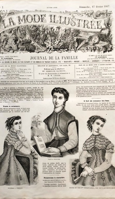 La Mode Illustrée. Journal de la Famille