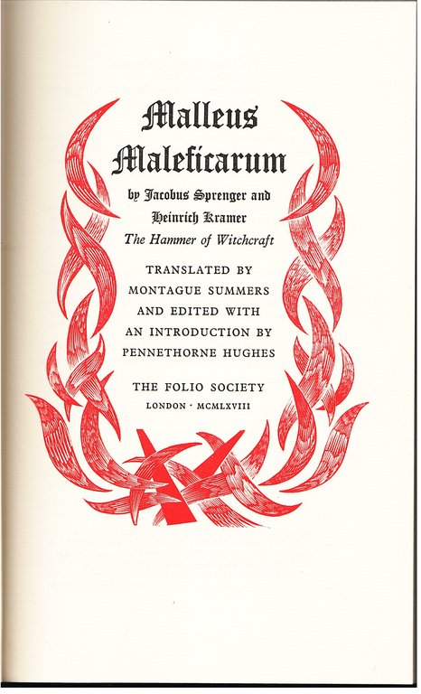 Malleus Maleficarum. The Hammer of Witchcraft | Immagine Gallery 2