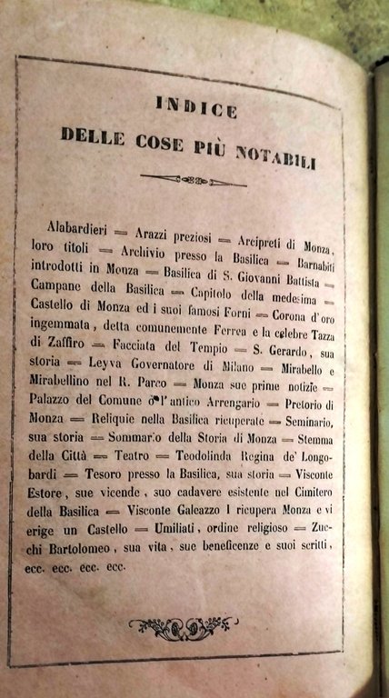 Memorie storiche della Città di Monza.