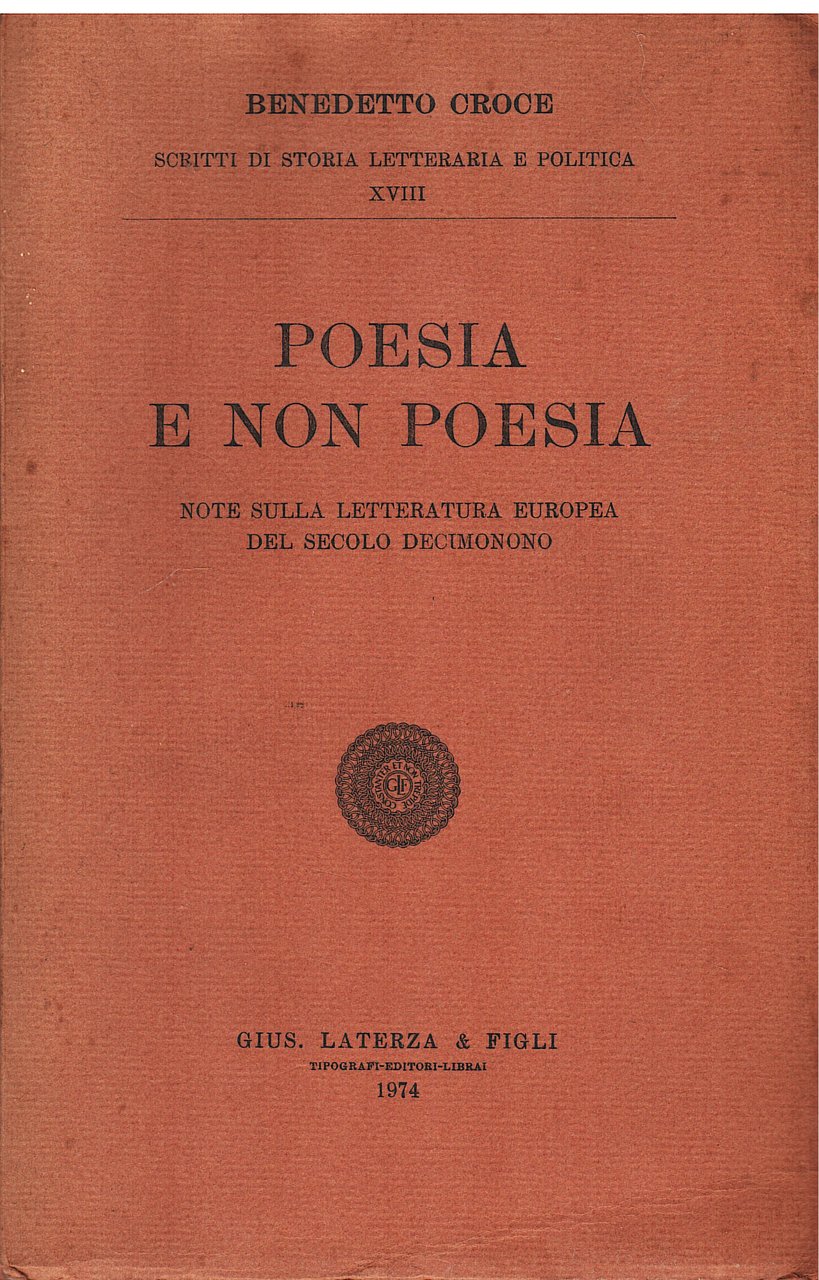 Poesia e non poesia