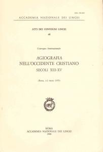 Agiografia nell'Occidente cristiano. Secoli XIII-XV