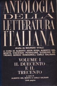 Antologia della letteratura italiana Volume I. Il Duecento e il … | Immagine principale