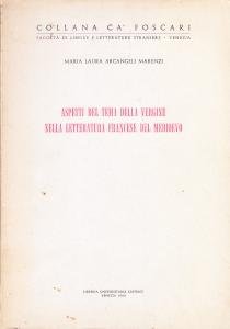 Aspetti del tema della Vergine nella letteratura francese del Medioevo