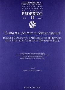 "Castra ipsa possunt et debent reparari". Indagini conoscitive e Metodologie …