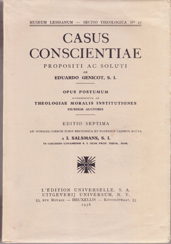 Casus conscientiae propositi ac soluti