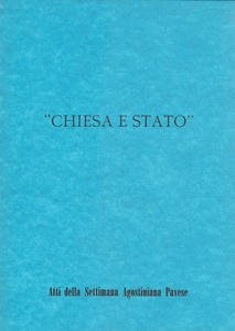 "Chiesa e Stato"